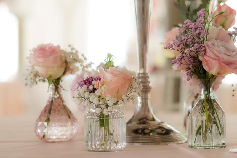 Hochzeits-Tafel im Detail